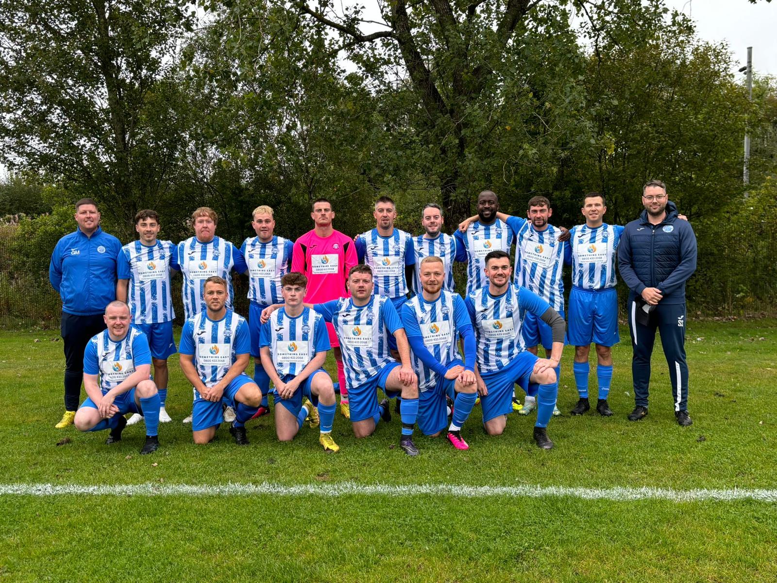Glasgow Elim Church FC team photo